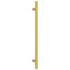vidaXL Uchwyty do szafek, 10 szt., złote, 224 mm, stal nierdzewna