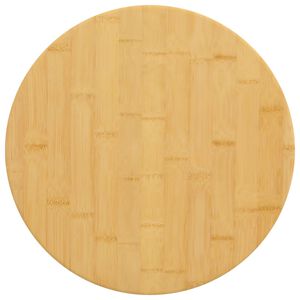 vidaXL Blat do stołu, &Oslash;30x1,5 cm, bambusowy