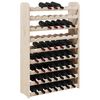 vidaXL Stojak na wino, 72,5x25x111,5 cm, lite drewno sosnowe
