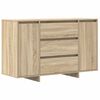 vidaXL Bufet Dąb Sonoma 120 x 41 x 75 cm Drewno inżynieryjne