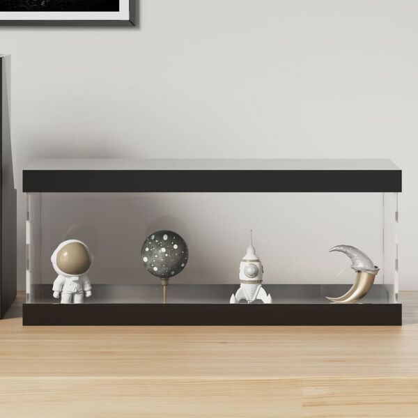 vidaXL Pudełko ekspozycyjne, przezroczyste, 34x16x14 cm, akrylowe