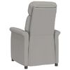 vidaXL Fotel Recliner Jasnoszary Jasnoszary 70.5 x 96.5 x 95 cm