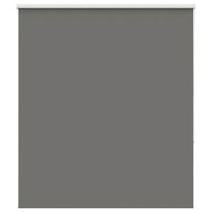 vidaXL Roleta zaciemniająca szara 140x1750cm Szerokość tkaniny 136,6cm