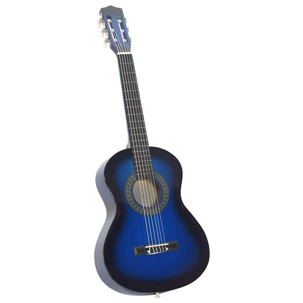 vidaXL Gitara klasyczna dla początkujących i dzieci, 1/2, 34", lipa