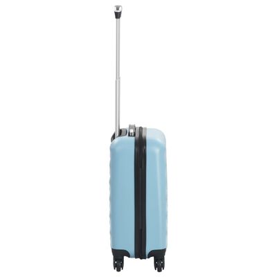 vidaXL Twarda walizka, niebieska, ABS