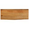 vidaXL Blat stołu z naturalną krawędzią, 80x30x3,8 cm, drewno mango