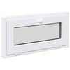 vidaXL Okno piwniczne RISOR 80 x 40 cm PVC i szkło