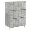 vidaXL Szafka z Szufladami Betonowy szary 66 x 34,5 x 92 cm