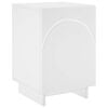 vidaXL Szafka Nocna Biały 33,5 x 34,5 x 50 cm Drewno inżynieryjne