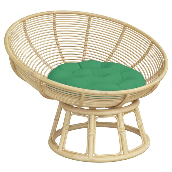 vidaXL Okrągła poduszka, zielona, &Oslash; 60 x11 cm, tkanina Oxford