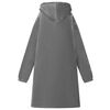 vidaXL Bluza-koc Ciemnoszary L Fleece i Flanela