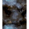 Good Vibes Tapeta Galaxy with Stars, niebiesko-czarna