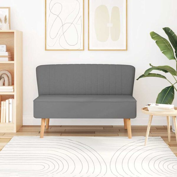 vidaXL Sofa 117x55,5x77 cm, jasnozielony materiał
