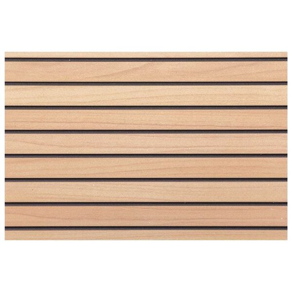vidaXL Panele ścienne 10 pcs Brązowy 100 x 50 cm Pianka EPS