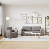 vidaXL Sofa 2 pcs Ciemnoszary
