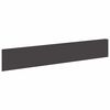 vidaXL Krawężnik do trawnika 20 szt. 100 x 18 cm Stal Czarny