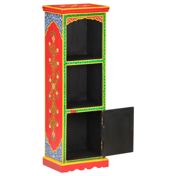 vidaXL Ręcznie malowana szafka, 40x30x120 cm, lite drewno mango