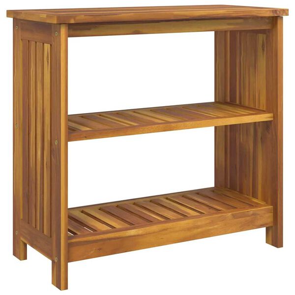 vidaXL Szafka ogrodowa Naturalny 75 x 35 x 70cm Lite Drewno Akacji