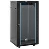 vidaXL Szafa sieciowa 22U z n&oacute;żkami obrotowymi 19" IP20 60x60x120 cm