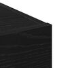 vidaXL Bufet z szufladą Czarny Dąb 50 x 42,5 x 93 cm