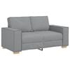 vidaXL Sofa 3 pcs Jasnoszary 220 x 80 x 84 cm Tkanina lniana