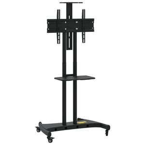 vidaXL Stojak na k&oacute;łkach na TV 32-70'', VESA maks. 600x400 mm, 60 kg