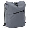 vidaXL Torba rowerowa Szary 33 x 16 x 60 cm Poliester