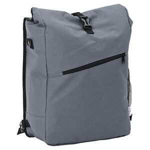 vidaXL Torba rowerowa Szary 33 x 16 x 60 cm Poliester