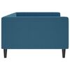 vidaXL Sofa z funkcją spania, niebieska, 100x200 cm, obita aksamitem