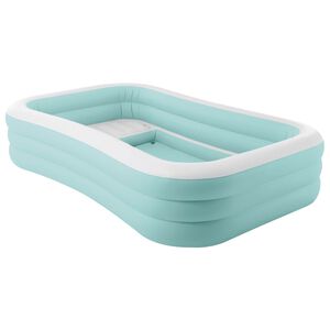 INTEX Materac do opalania na basenie INTEX Jasnoniebieski i biały PVC