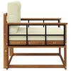 vidaXL Środkowa sofa ogrodowa Lite Drewno Akacji Naturalny