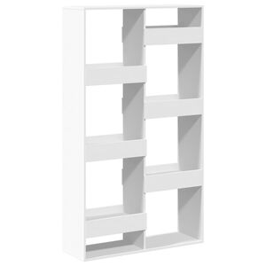 vidaXL Regał, biały, 100x33x175 cm, materiał drewnopochodny