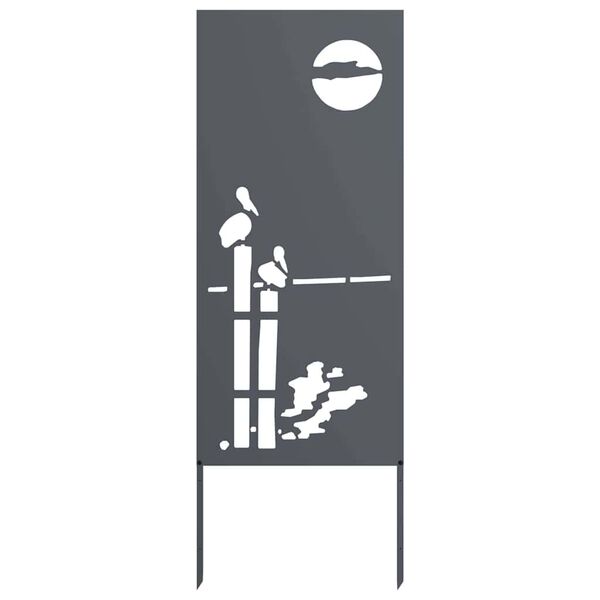 vidaXL Ekran zapewniający prywatność w ogrodzie Antracyt 50 x 140 cm