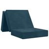 vidaXL Składana Sofa Ł&oacute;żko 75 x 63 x 45 cm niebieski