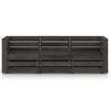 vidaXL Ogrodowa sofa 3-osobowa, impregnowane na szaro drewno sosnowe