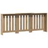 vidaXL Osłona na grzejnik, dąb artisan, 205x21,5x83,5 cm