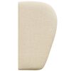 vidaXL Ucho Głowy Kremowy 40 x 23 x 6 cm tkanina