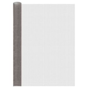 vidaXL Siatka ekranowa 120 x 1000 cm 3 Mesh Stal nierdzewna 201