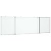 vidaXL Tablica magnetyczna, składana, 200x60x1,7 cm, aluminiowa