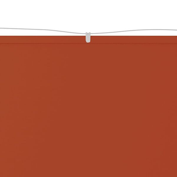 vidaXL Markiza pionowa, terakota, 180x1000 cm, tkanina Oxford