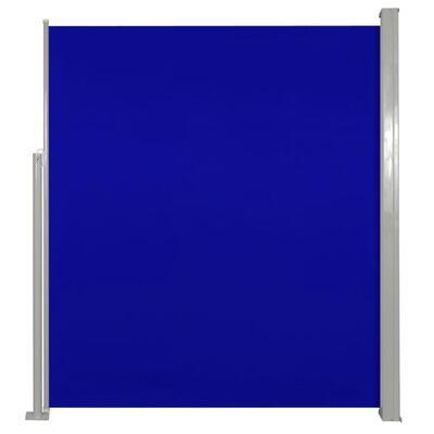 vidaXL Markiza boczna na taras, 160 x 300 cm, niebieska