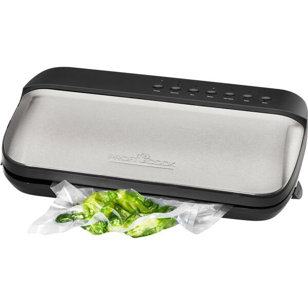 ProfiCook Zgrzewarka pr&oacute;żniowa i 10 woreczk&oacute;w, PC-VK 1134, 120 W