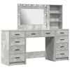 vidaXL Toaletka 3 szt. Betonowy szary 78,5 x 41 x 135 cm