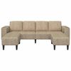 vidaXL Sofa do salonu 3 pcs Jasnoszary