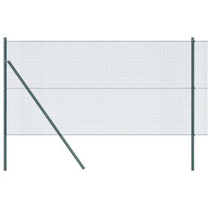 vidaXL Ogrodzenie z spawanej siatki do mocowania w ziemi 50 x 1 m