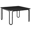 vidaXL Stolik kawowy Czarny 79,5 x 79,5 x 45 cm Drewno inżynieryjne