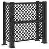 vidaXL Trellis Na Kosz antracytowy 123 x 47 x 114 cm PP