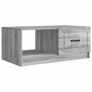 vidaXL Stolik kawowy Szary Sonoma 90 x 50 x 37 cm Drewno inżynieryjne