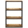 vidaXL Regał Brązowy 70 x 35 x 110 cm Lite drewno mango