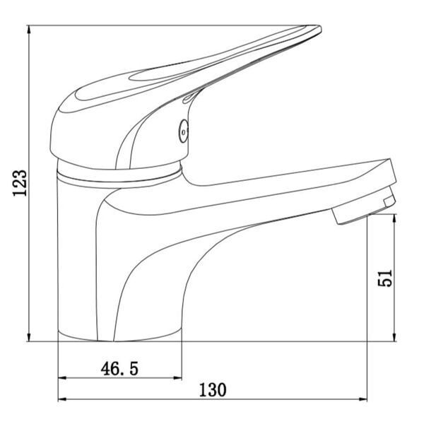 SCH&Uuml;TTE Bateria umywalkowa z mieszaczem PORTO, chrom